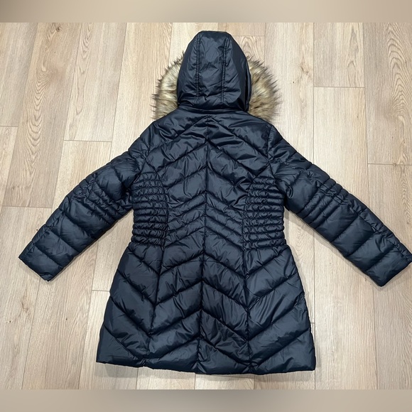 Laundry by Shelli Segal Women’s Dark Blue Puffer Coat, Size XL - Picture 3 of 8